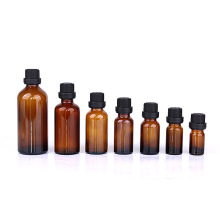 10ml 15ml 30ml 50ml amber hair CBD perfume essential oil bottle with tamper evident cap